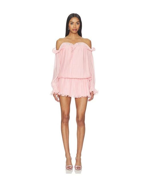 Line & Dot Pink X Revolve Potpourri Mini Dress