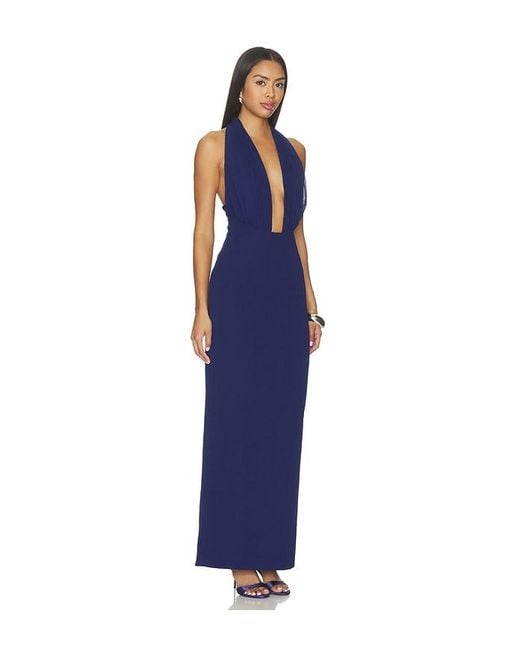 Misha Blue The Capezza Silk Dress