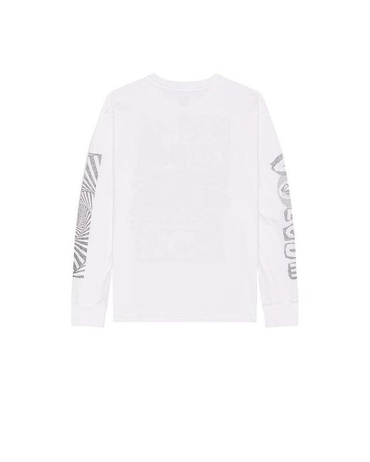 Volcom White Long Sleeve Tee for men