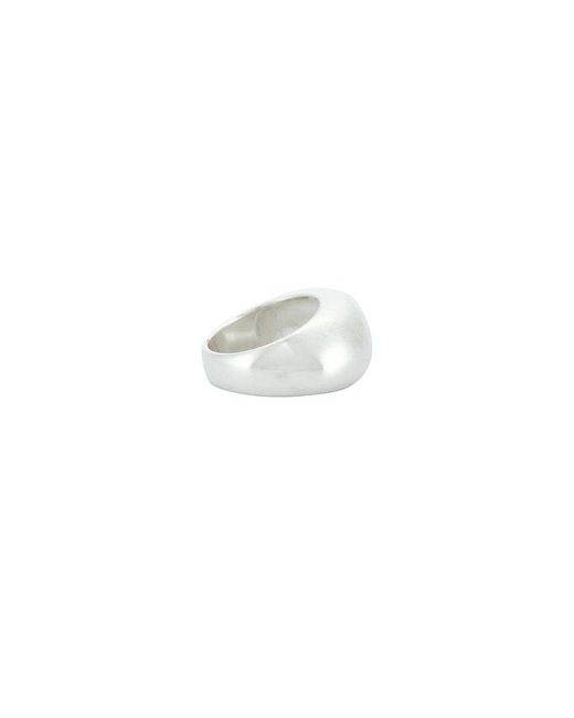 Mega White Bubble Dome Ring