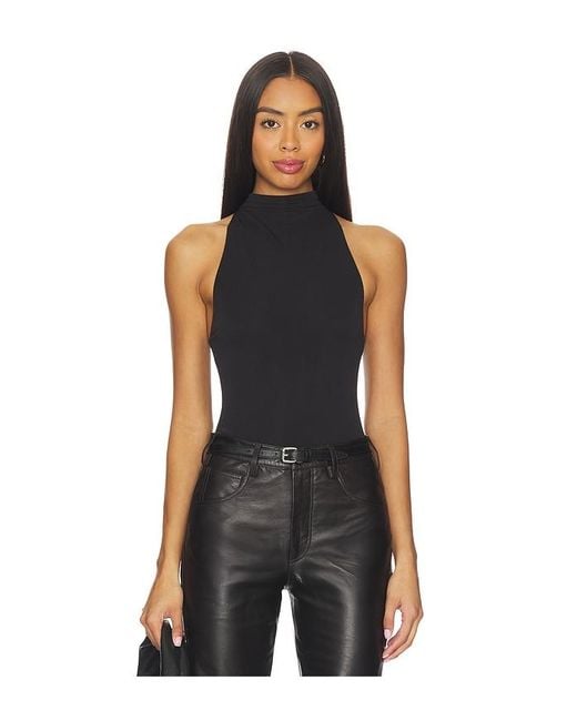 Ronny Kobo Black Spen Bodysuit
