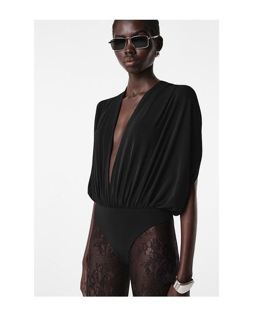 REVOLVE LOS ANGELES Black Chimere Bodysuit