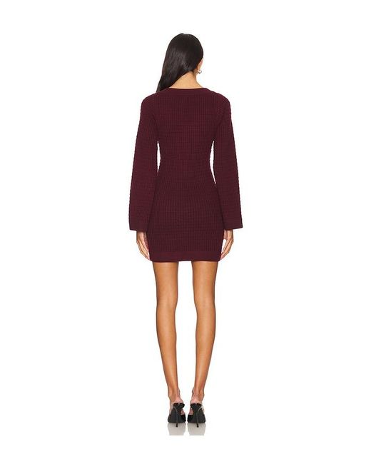 Sancia Red The Carmen Knit Dress