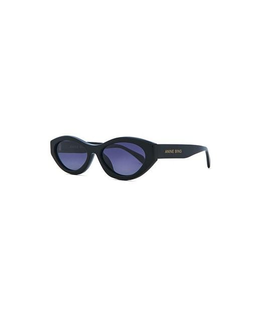Anine Bing Blue Nice Sunglasses