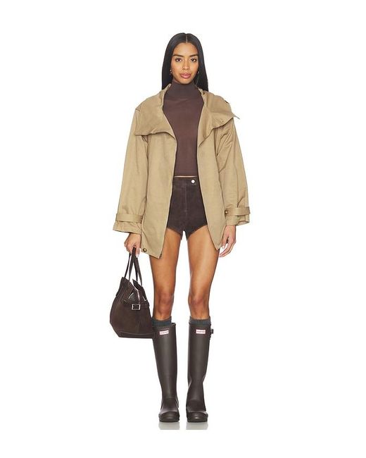 Lovers + Friends Natural Mason Jacket
