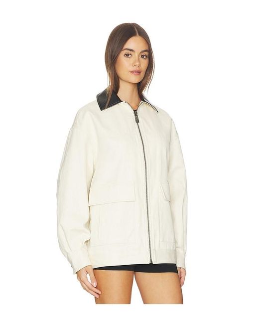 Anine Bing White Holden Jacket