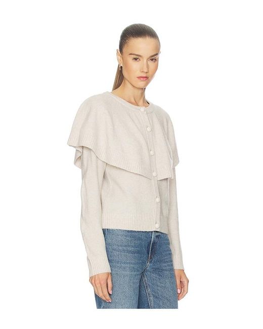 LNA Natural Holly Cape Cardigan