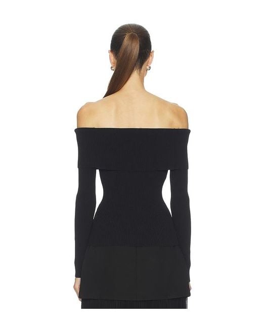 Astr Black Lidia Sweater