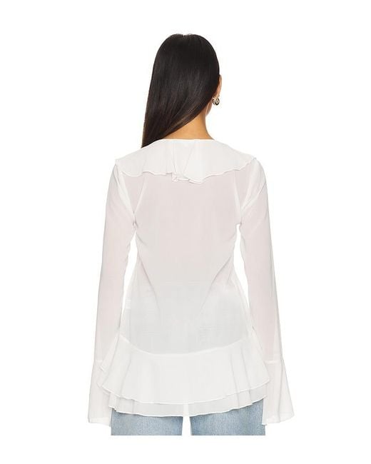 MORE TO COME White Alisia Top
