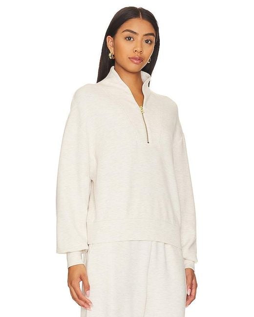 Varley White Davidson Sweatshirt