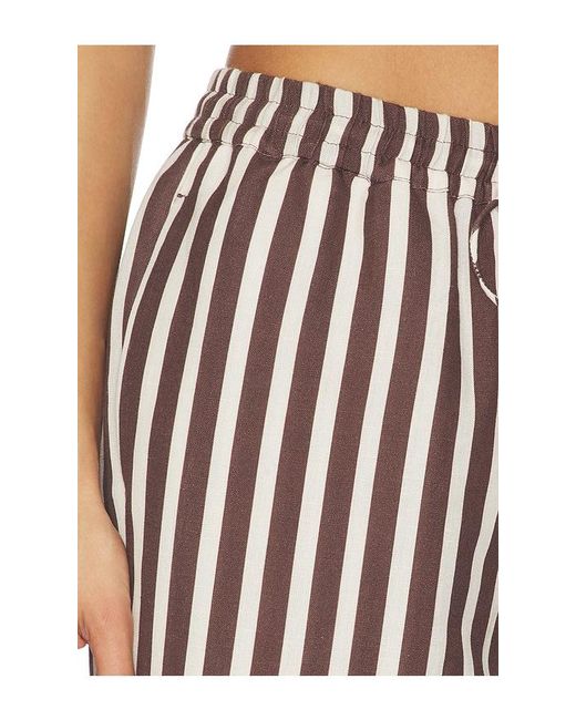 Rococo Sand White Straight Pants