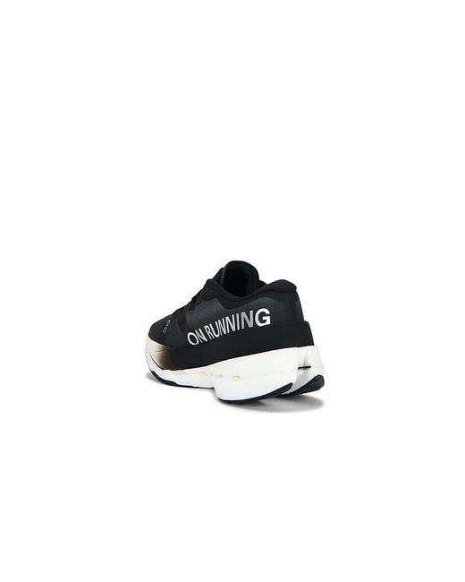 On Shoes Black Cloudboom Max for men