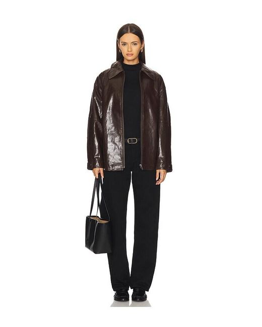 Agolde Black Low Rise Loose Jeans