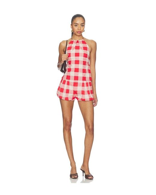 SER.O.YA Red Vicky Short