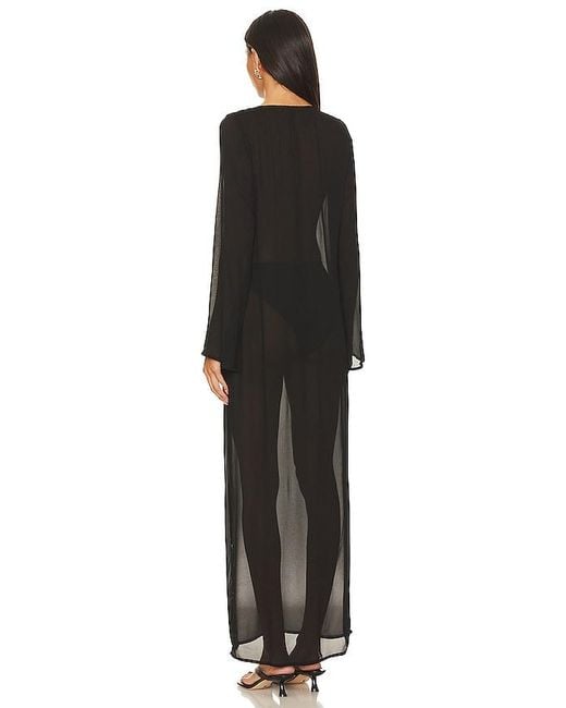 Maxivestido Hotline En Color Negro Talla (También En M, S, Xl, Xs) Cin Cin de color Black