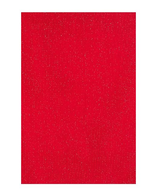 Michael Costello Red X Revolve India Midi Dress