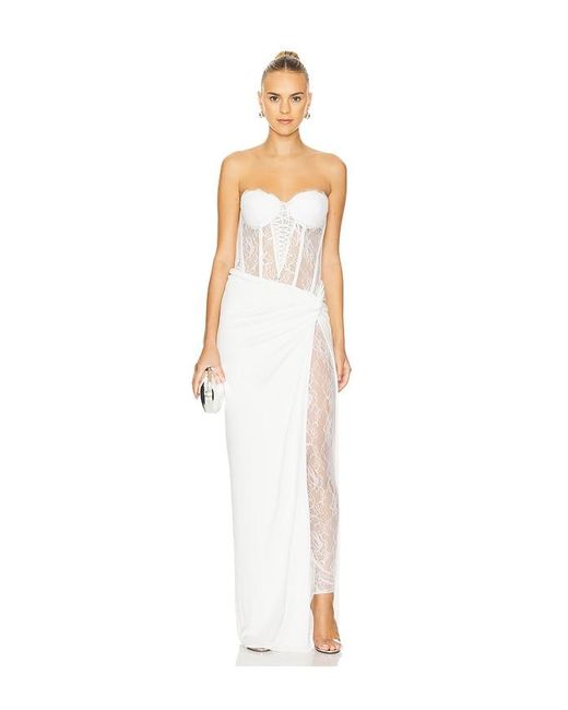 retroféte White Carla Jumpsuit