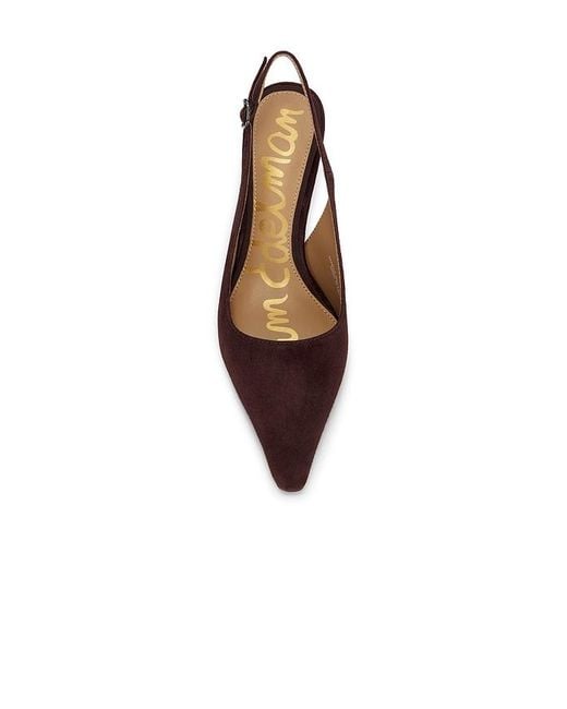 Sam Edelman Brown Bianka Slingback Pump