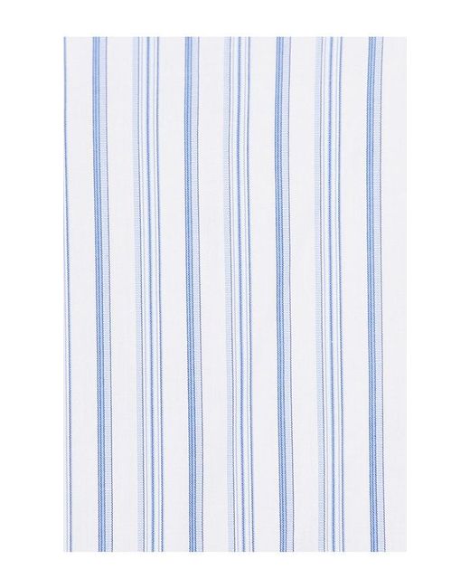 Rag & Bone White Lucia Stripe Poplin Shirt