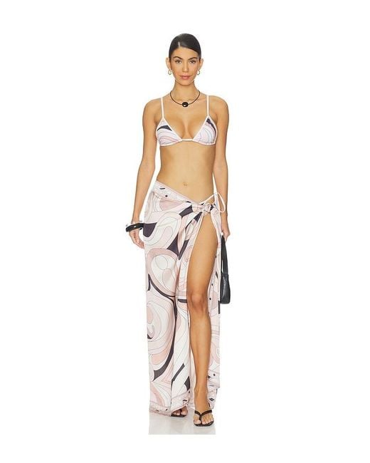 Cin Cin Multicolor Long Scarf Skirt