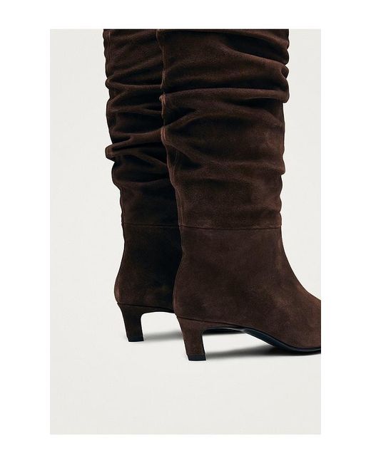 Alohas Brown Kalila Suede Boot