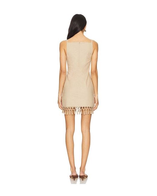 Tularosa Natural Lexia Mini Dress