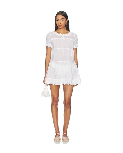 Tularosa White Tivona Mini Dress