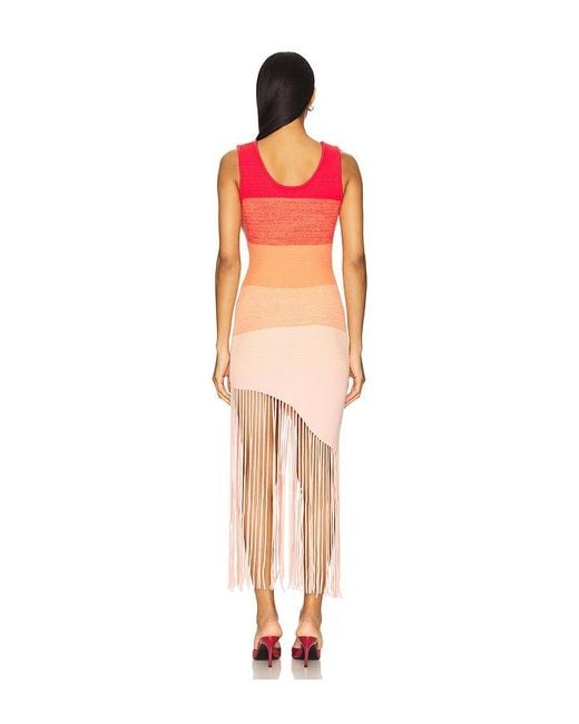 OSIS STUDIO Orange Adria Dress