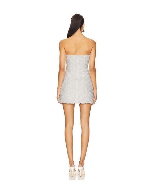 rosaline mini dress white ROSALINE EMPIRE MINI DRESS