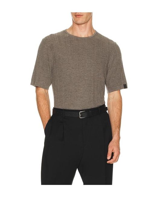 Rag & Bone Gray Crawford Cashmere Blend Tee for men
