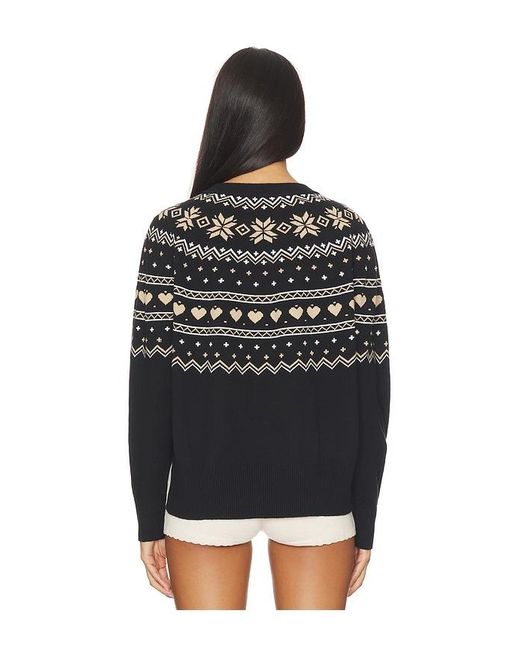 Beach Riot Black Elizabeth Sweater