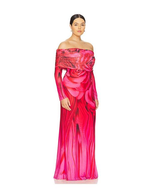 AFRM Red Thelma Dress