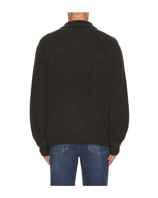 FRAME Black Shirt Sweater for men