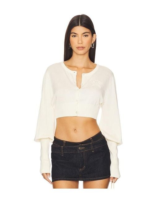 Nii HAI White The Bubble Cardi