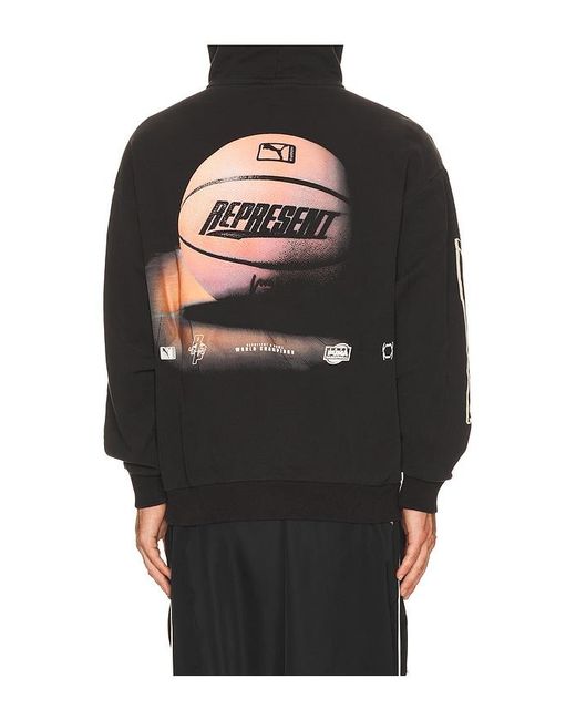 PUMA Black Represent Crewneck for men
