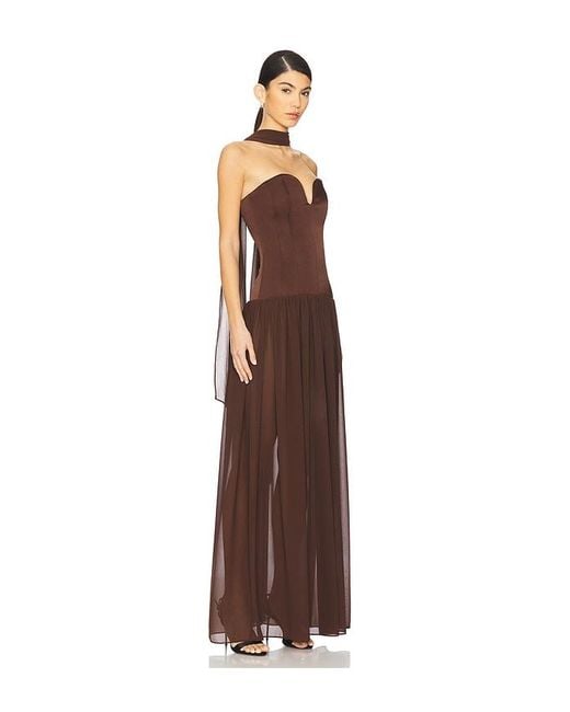 LPA Brown Kleid Corset