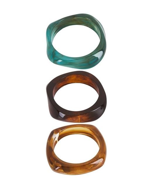 Amber Sceats Black Natadola Bracelet Set