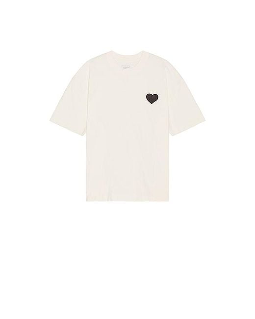 AllSaints Gray Lover Crew Neck Tee for men