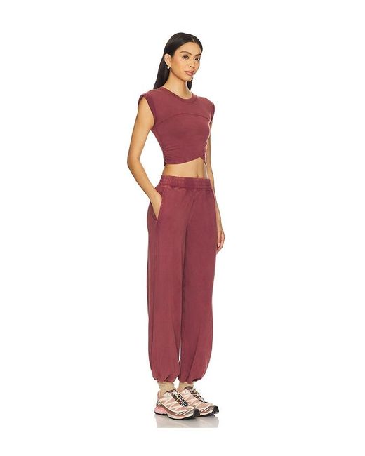 Free People Red X Fp Movement Hot Shot Crossover Set