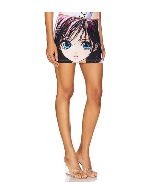 1XBLUE Blue Lover Girl Skirt