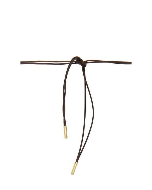 Eliou Black Moku Wrap Necklace