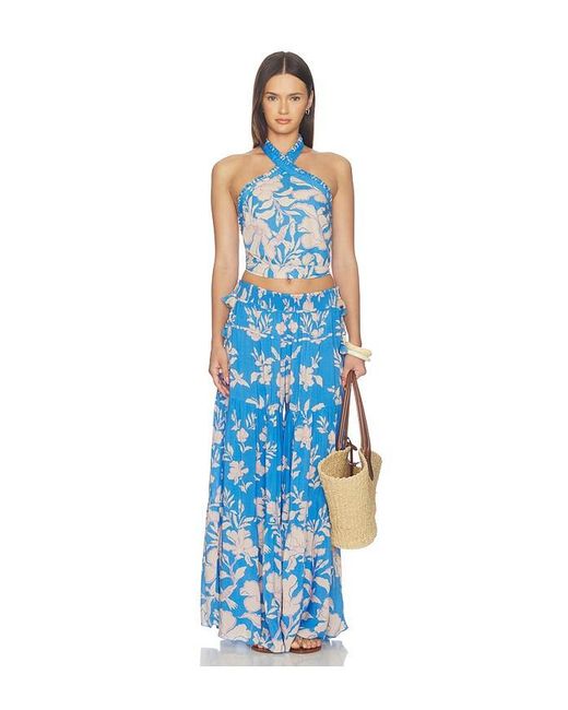 Poupette Blue Suma Top