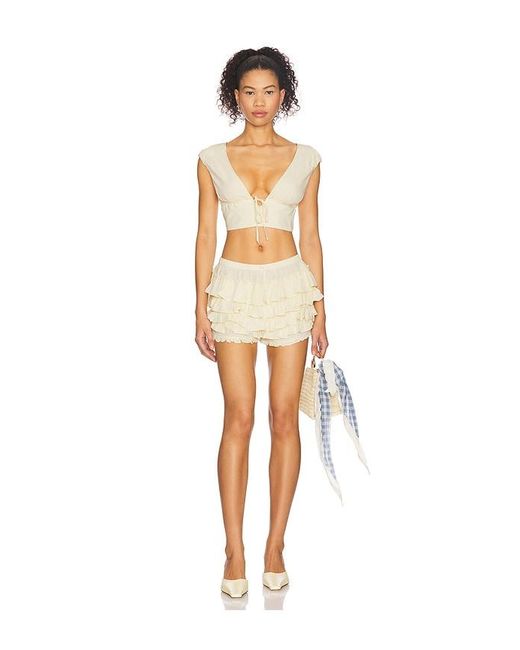 MAJORELLE Yellow Kaylor Short