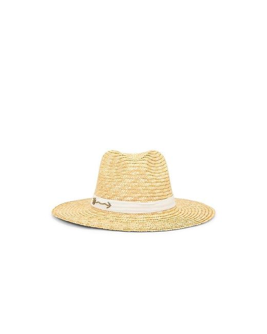 Nikki Beach Orange Alix Hat