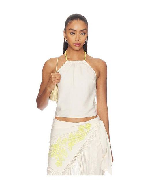 Amanda Uprichard Natural Eirlys Top