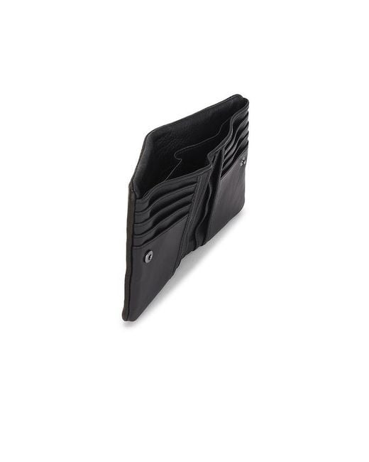 AllSaints Black Myles Wallet for men