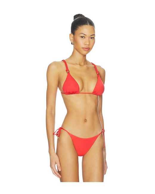 ViX Red Gal Tri Parallel Top