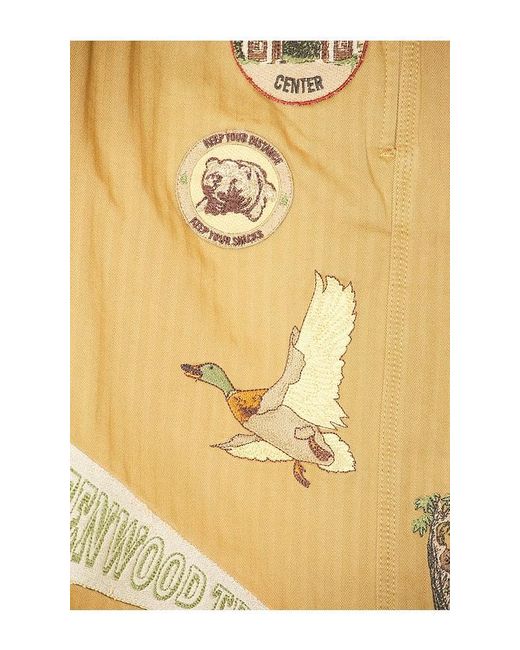 Samuel Zelig Yellow Trail Pant for men