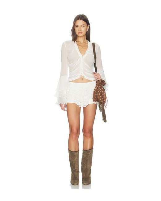 Tularosa White Palomita Blouse