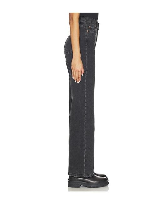 Dr. Denim Black Gerade Echo